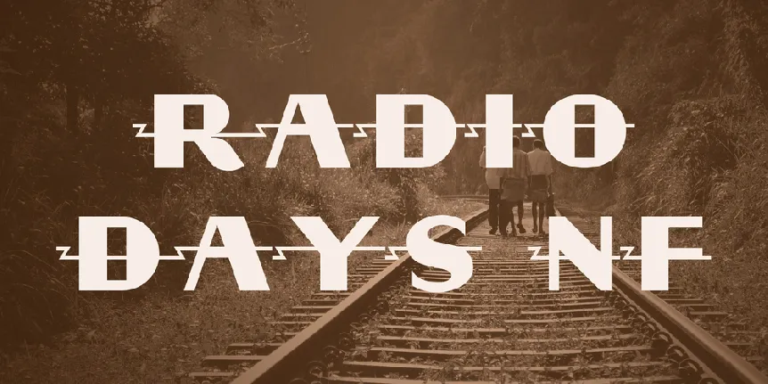 Radio Days NF font