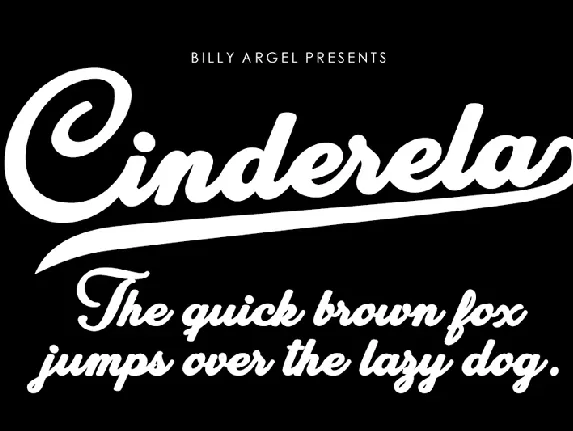 Cinderela font