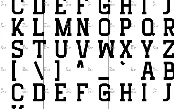 Teacher Varsity font