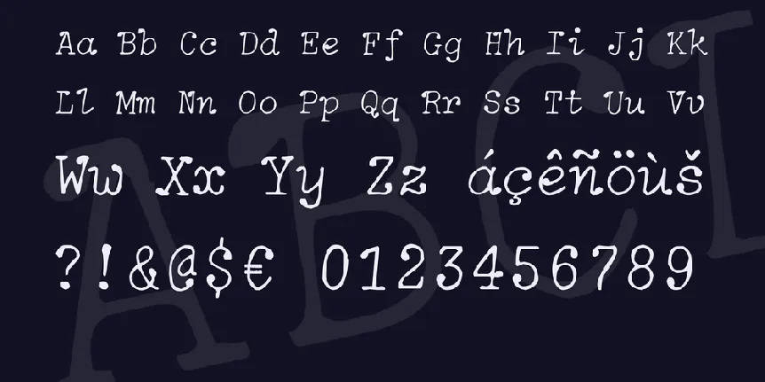 zai Soft Italic Typewriter font