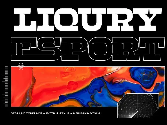 Liqury Esport - Demo Version font