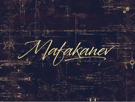 Mafakanev font