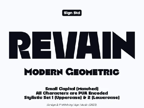 Revain font