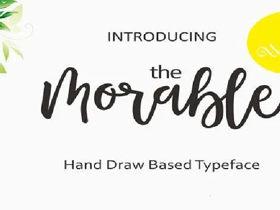 Morable font