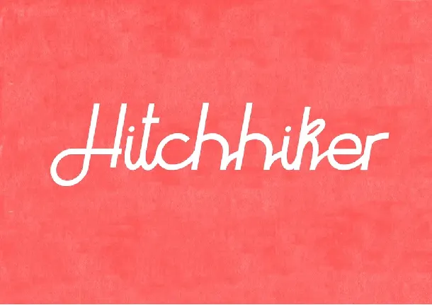 Hitchhiker Typeface font