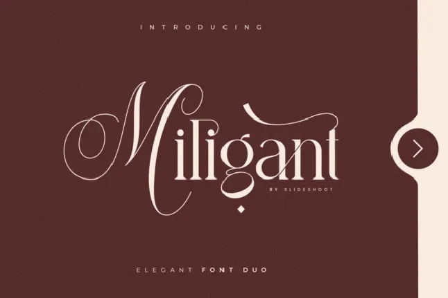 Miligant font