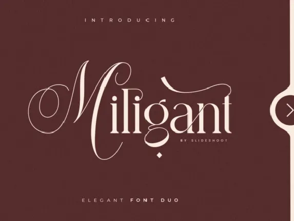 Miligant font