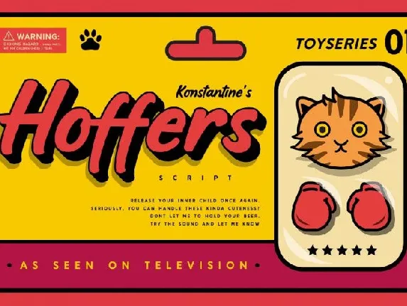 Hoffers Script font