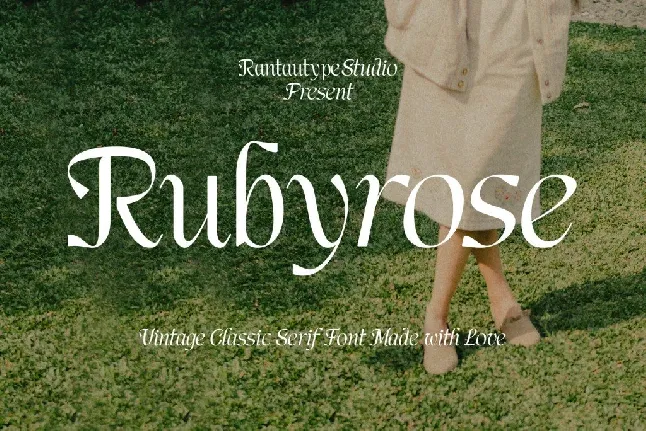 Rubyrose font