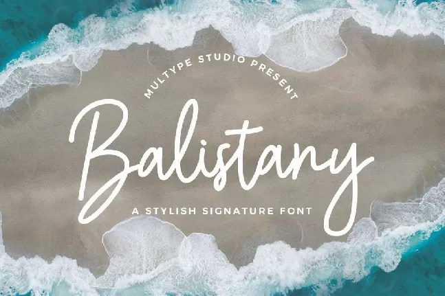 Balistany font