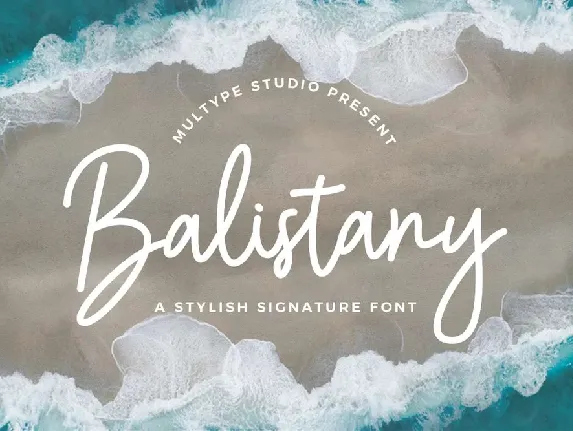 Balistany font