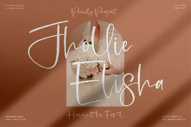 Jhollie Elisha font