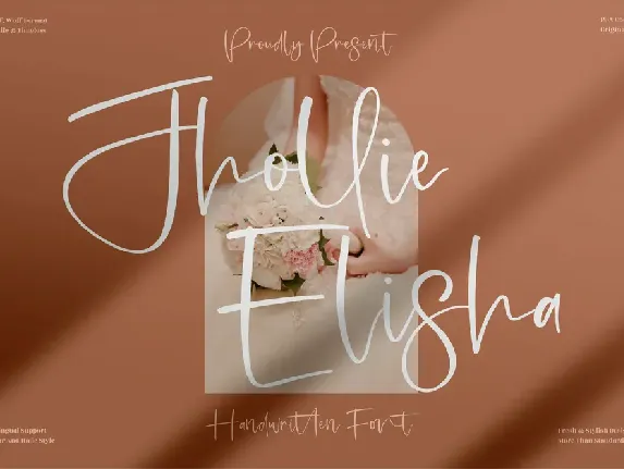 Jhollie Elisha font