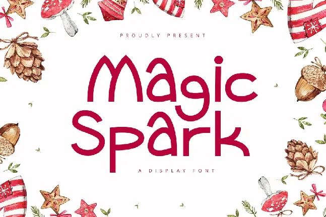 Magic Spark font