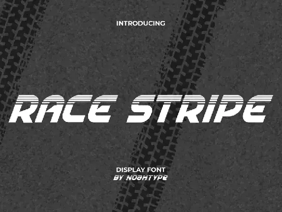 Race Stripe Demo font