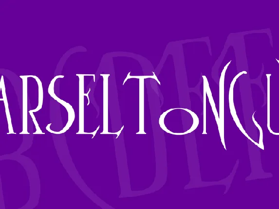 Parseltongue font