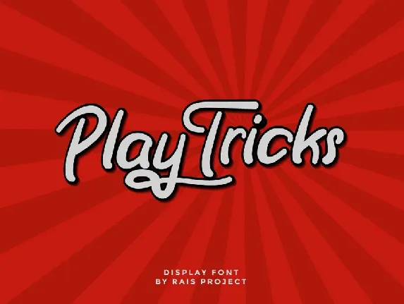 Play Tricks font