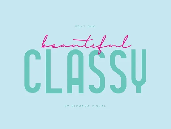 Classy Beautiful font