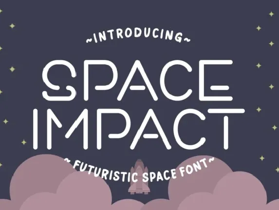 Space Impact font