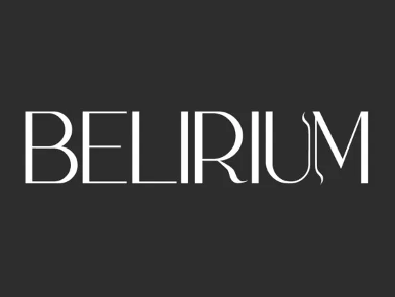 Belirium font