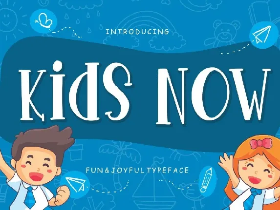 Kids Now font