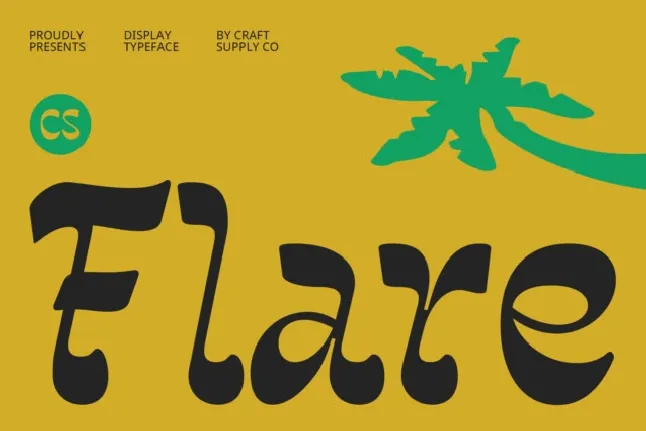 CS Flare font