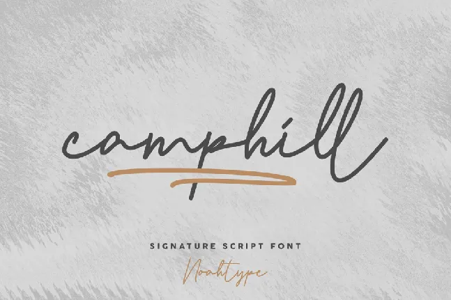 Camphill Demo font