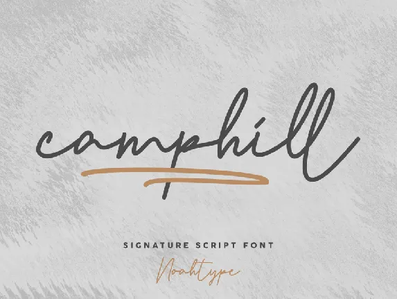 Camphill Demo font