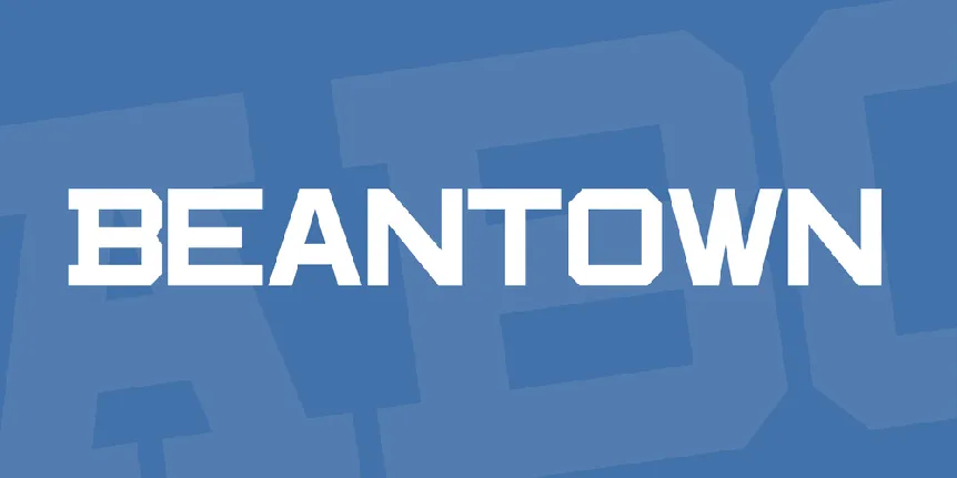 Beantown font