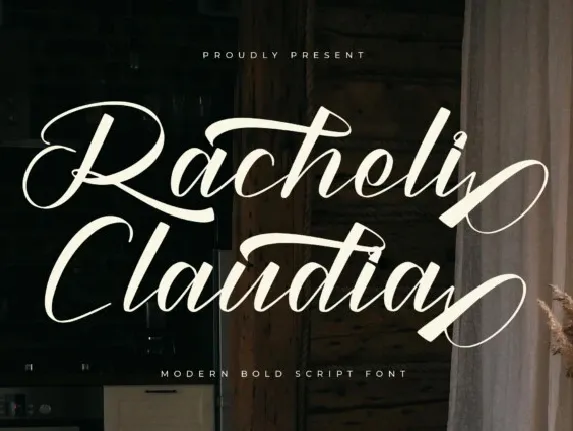 Racheli Claudia font