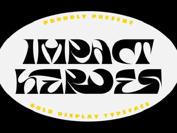 Impact Heroes font