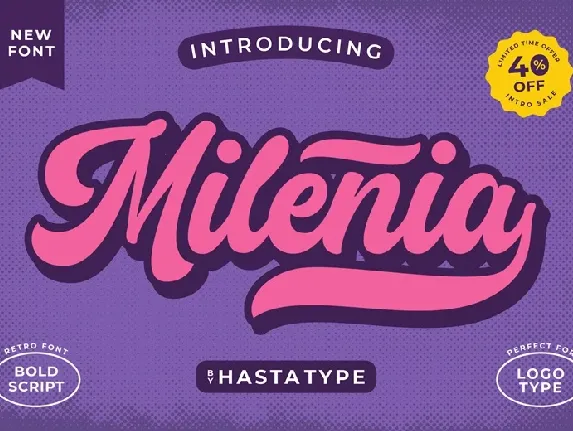 Milenia font