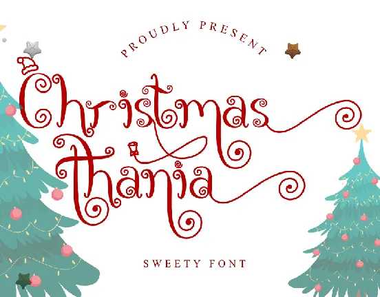 Christmas Thania DEMO font