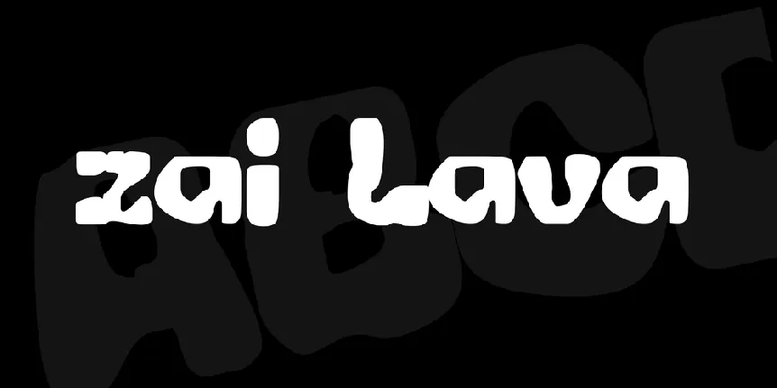 zai Lava font