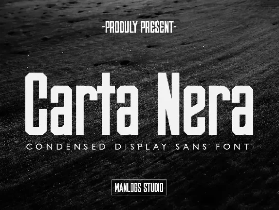 Carta Nera font