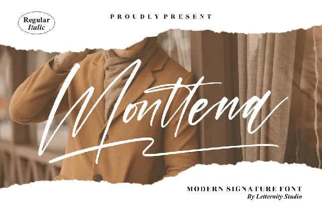 Monttena font