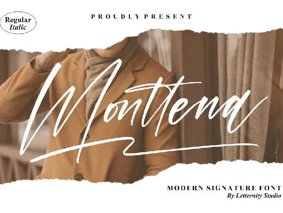 Monttena font