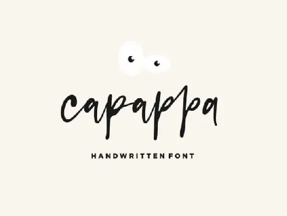 Capappa Handwritten font