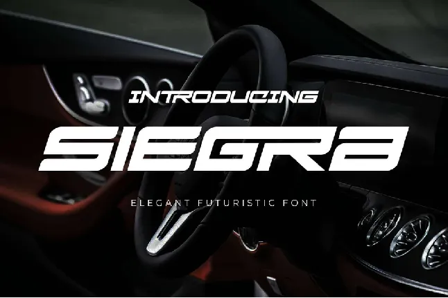 Siegra font