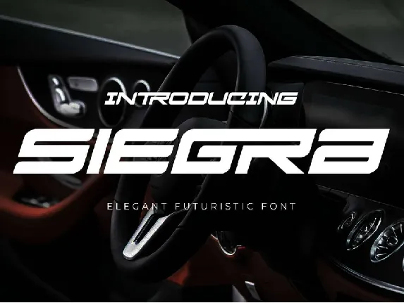 Siegra font