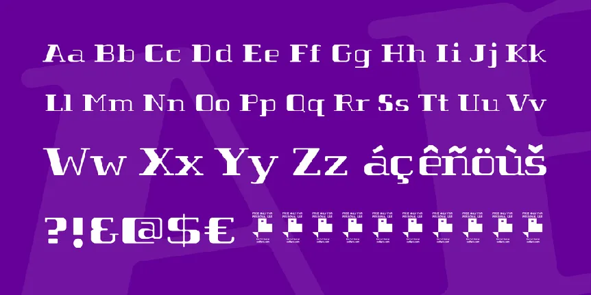 Tabaiba wild ffp font