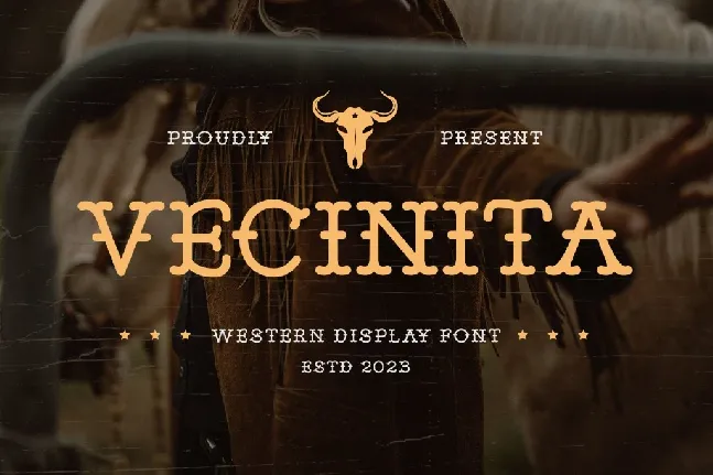 Vecinita Free Trial font