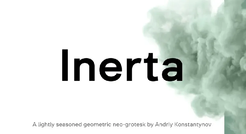 Inerta font