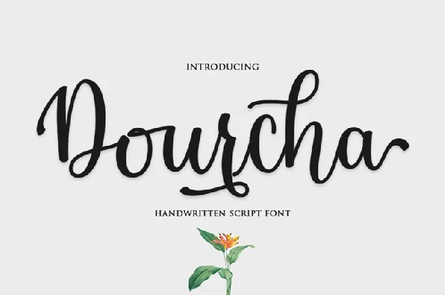 Dourcha font