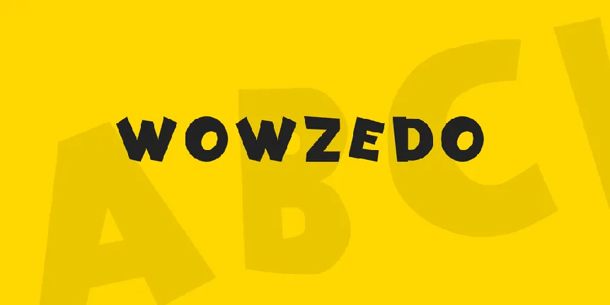 Wowzedo font