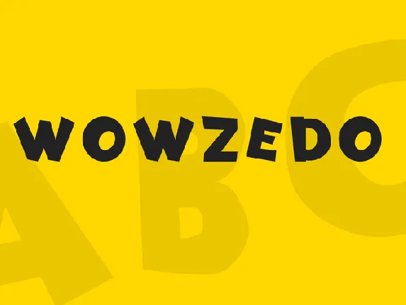 Wowzedo font