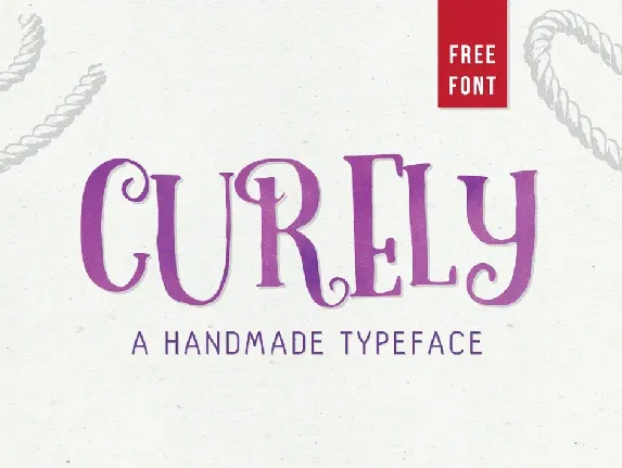 Curely font