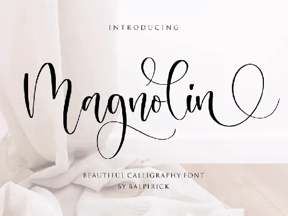 Magnolin font