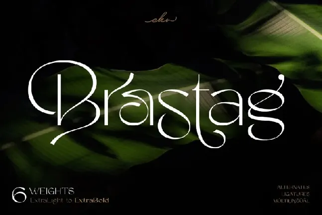 Brastag font