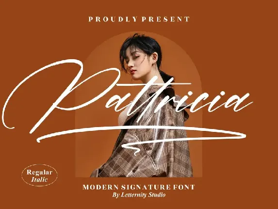 Pattricia â€“ Modern Signature font